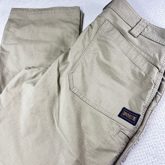 Duluth Trading Mens Standard Fit  Canvas Work Pants 34x30 Measures 29 Ripstop - Picture 1 of 10